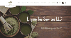 Desktop Screenshot of empiretea.com